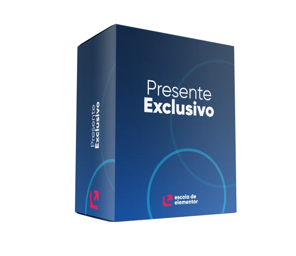caixa com presente exclusivo